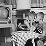 Photo: TV dinners in the 1950's