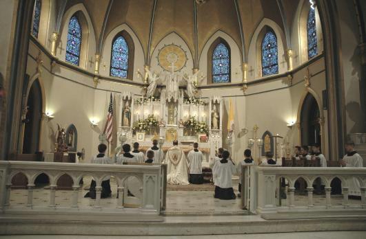 Corpus Christi ceremonies at Immaculate Conception Church